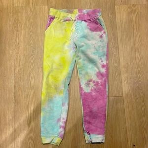 Girls Appaman tie dye sweat pants